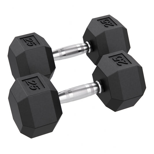 Power Systems - Rubber Hex Dumbbells