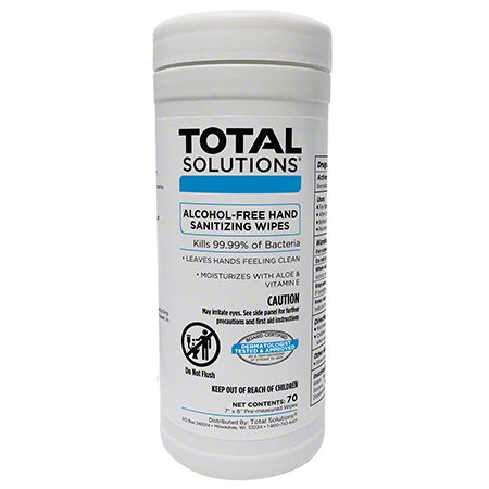 Total Solutions Alcohol-Free Hand Sanitizing Wipes
