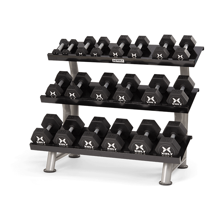 Xult Box Matrix XULT Flat Dumbbell Rack - 10 Pair – The Fitness Connection