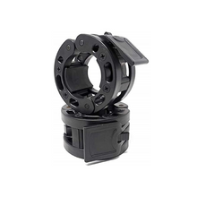 Olympic Barbell Clamps/Collars  in black