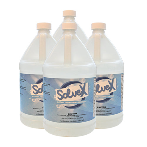 Solvex Foaming Hand Sanitizer - 1 Case (4x Gallon Refills)