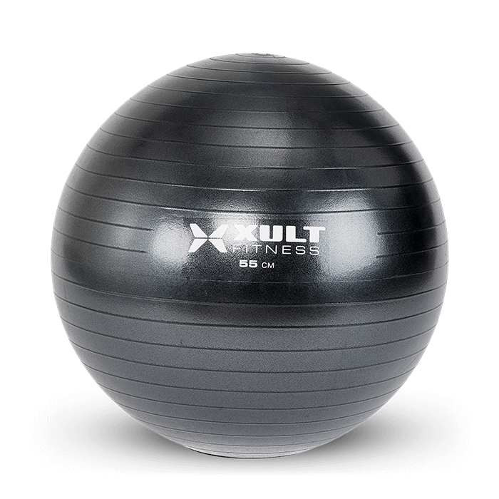 XULT Fitness - Anti-Burst Fitball / Stability Ball in black