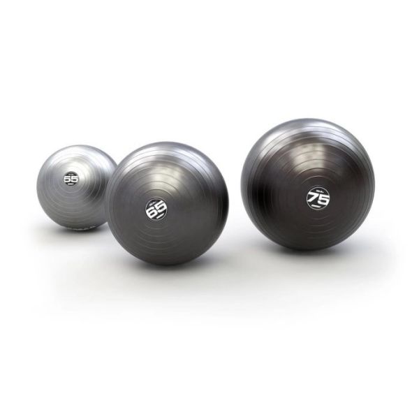 Escape Fitness Steady Ball Pro exercise ball in grey in 3 different sizes
